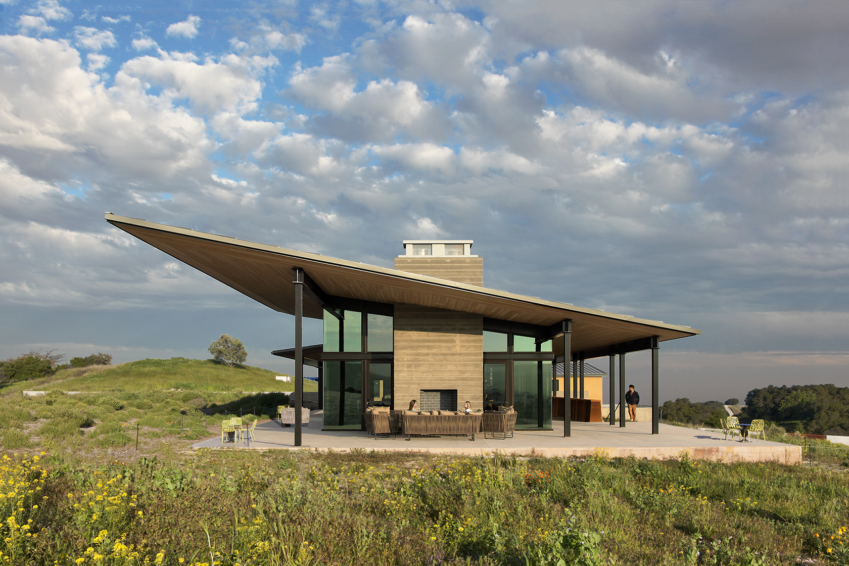 West elevation of Tasting Room.

Merged 6267, 6270, 6571, 6272