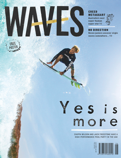 Waves Magazine Cover Shot by Matthew O'Brien