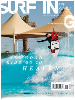Surfing Magazine Cover August 2012 Wadi Adventure Wave Pool