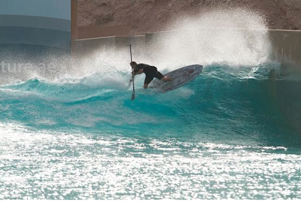 Kieren Taylor to Compete in first SUP Surf Contest at Wadi Adventure Wave Pool