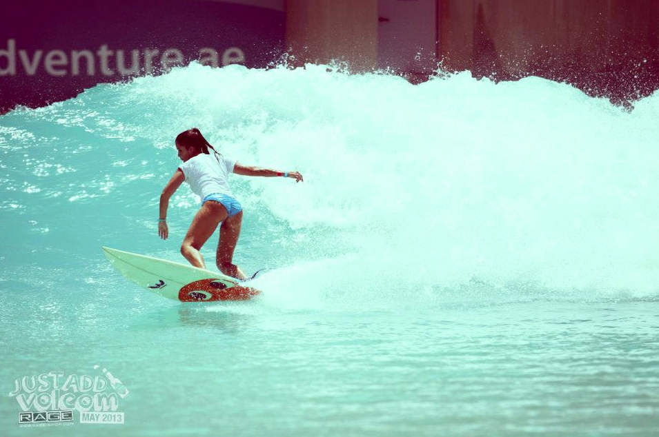 Bottom Turning Babe | Just Add Volcom Surf & Skate Jam