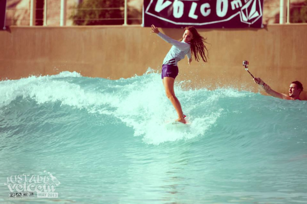 Soul Arch Surfer Girl | Volcom Surf & Skate Jam 2013 | Wadi Adventure Wave Pool
