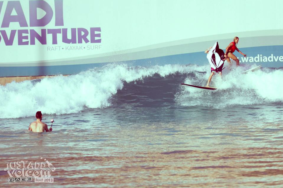 Volcom Stone Surfer | Volcom Surf & Skate Jam 2013 | Wadi Adventure Wave Pool