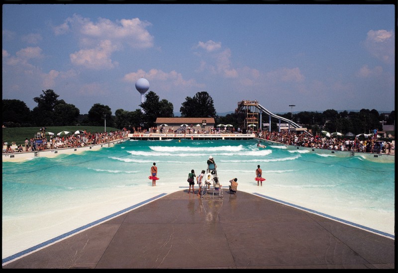 Dorney Park Host of the 1985 Inland Surfing Championships Won by Tom Carroll | Surf Park Central