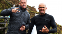 Greg and Kelly Slater