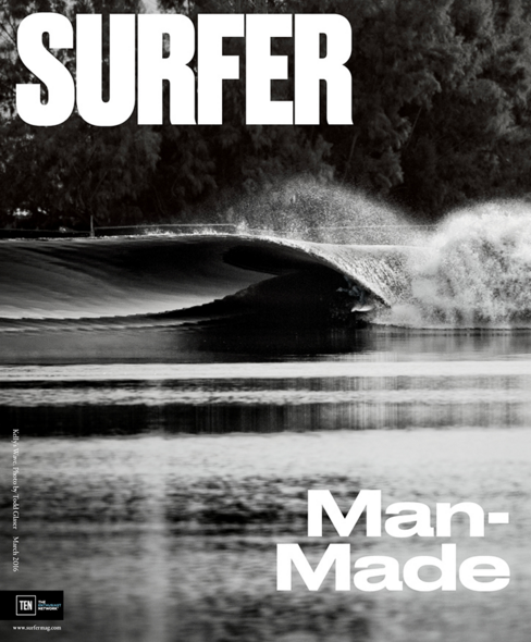 Slater's Manmade Wave Surfer Mag Cover March 2016