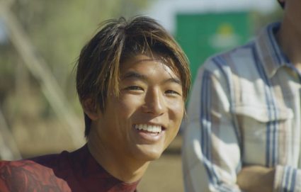 Kanoa Igarashi smiling | Slater Surf Ranch | Surf Park Central