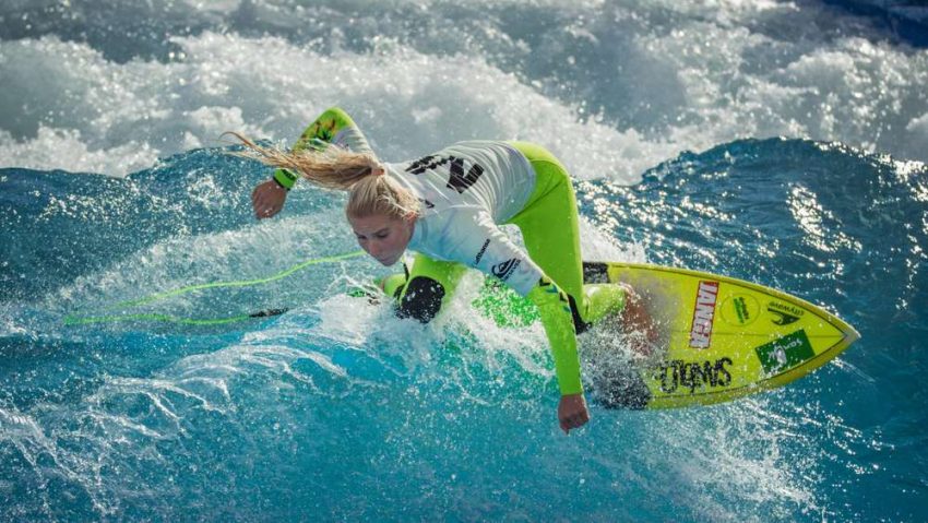 Janina Zeitler 2016 Surf and Style Championships Surf Park Central