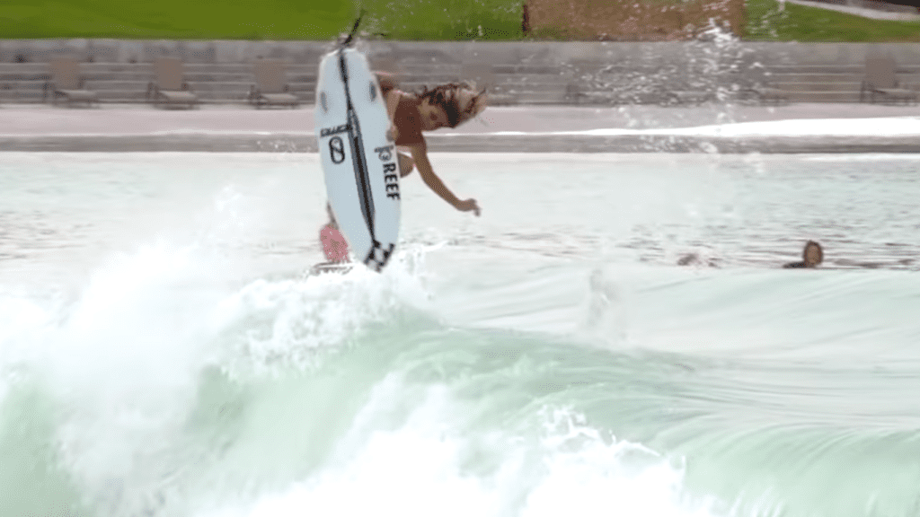 A MindMelting Performance From 13YearOld Jackson Dorian At The BSR Surf Resort Surf Park