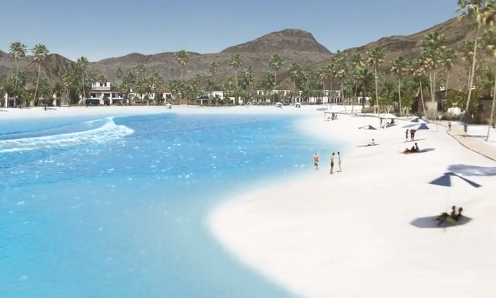 Thermal Beach Club Surf Park in Palm Desert, California 