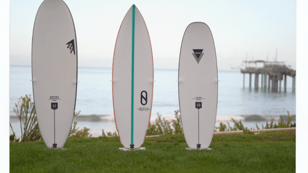 Photo of surf boards for surf tourism survey