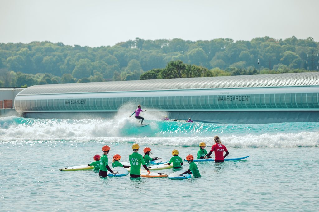 Surf lessons at The Wave Bristol