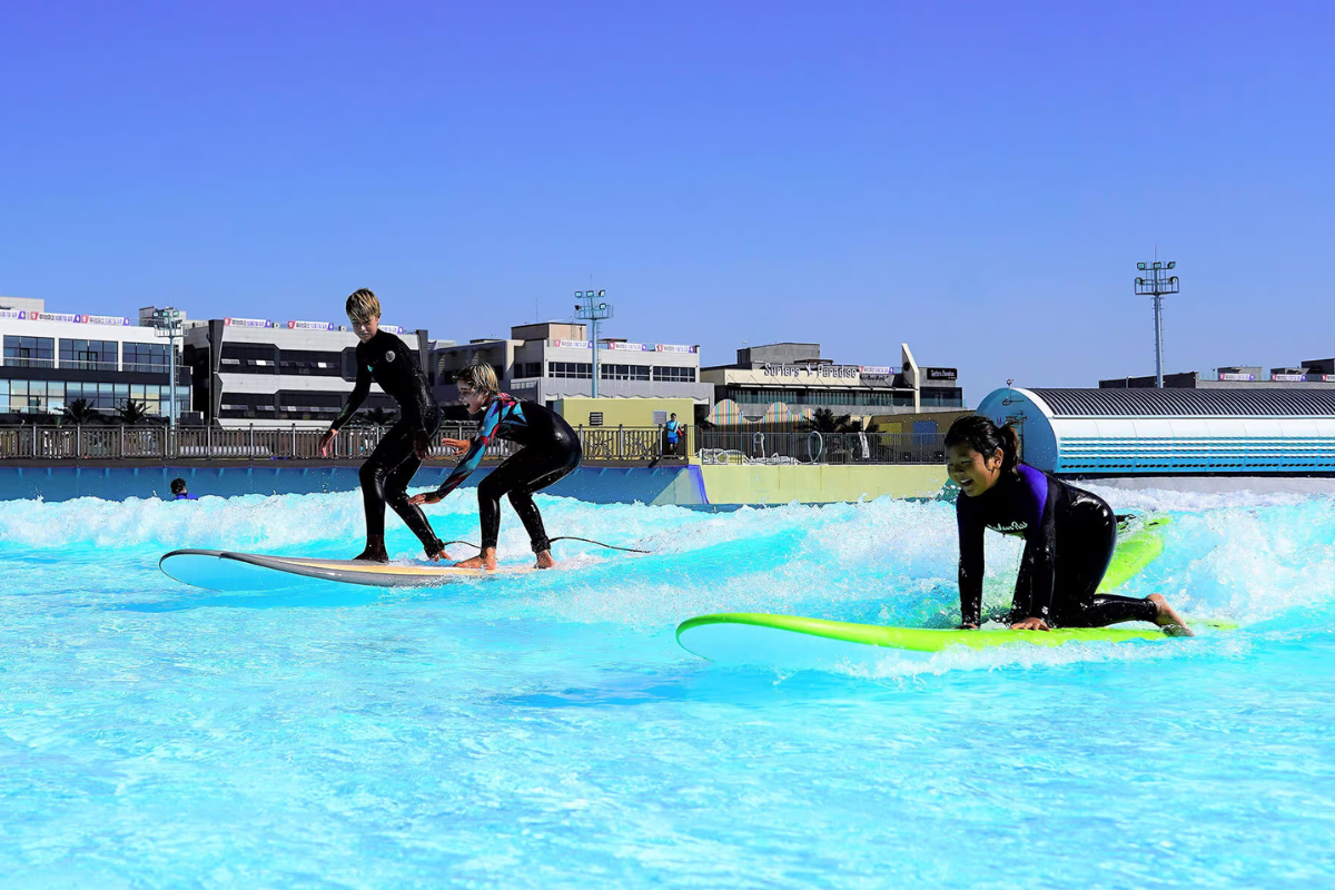 Wave Park reopens in South Korea