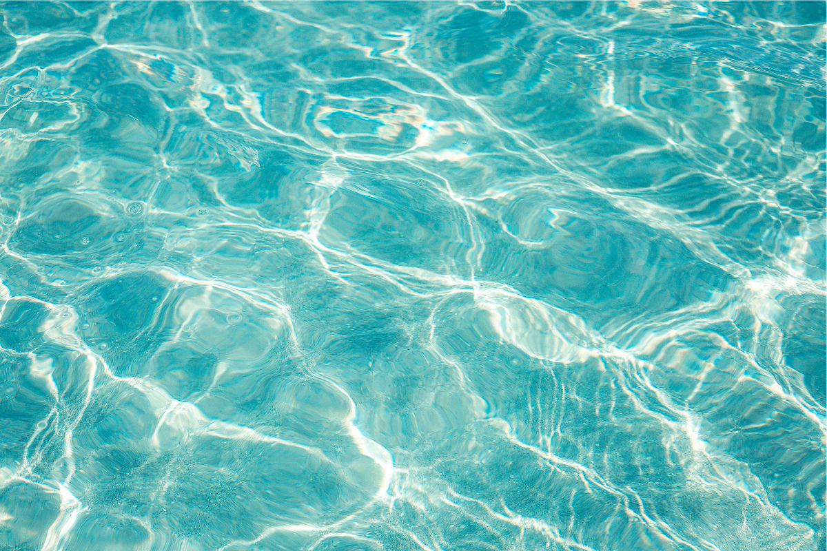 Wave pool water