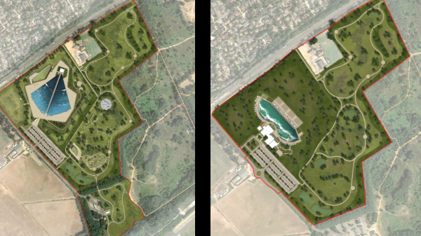 surf park renderings in the UK