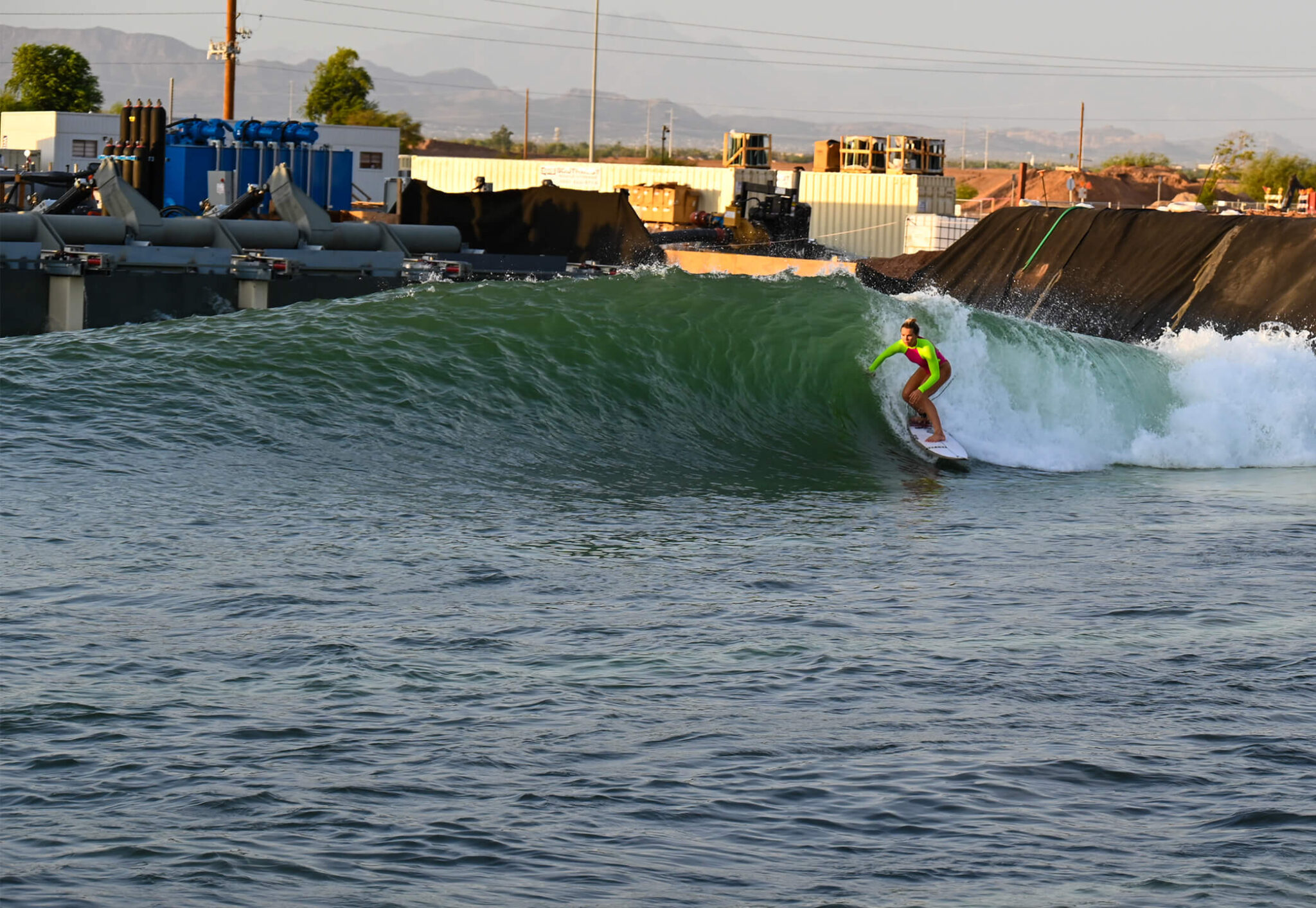 Revel Surf with a surfer in Arizona