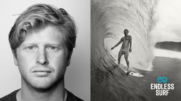 Cheyne Magnusson and a large wave