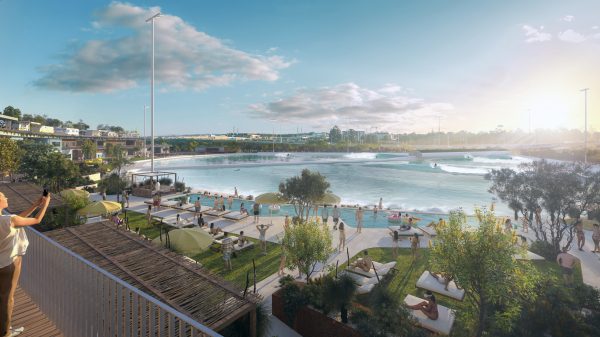 A surf park in Perth, Australia